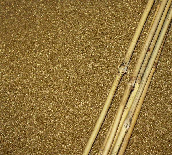 Bamboo And Sand Background