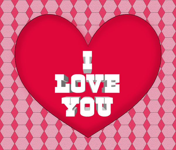 I love you valentine