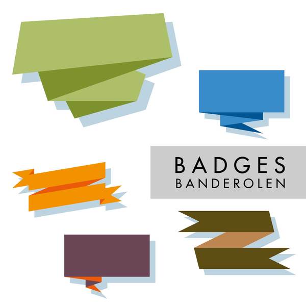 Free badges illustration