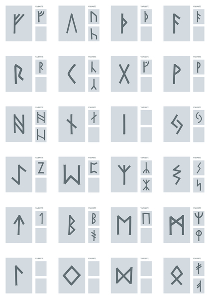 Free runes illustration