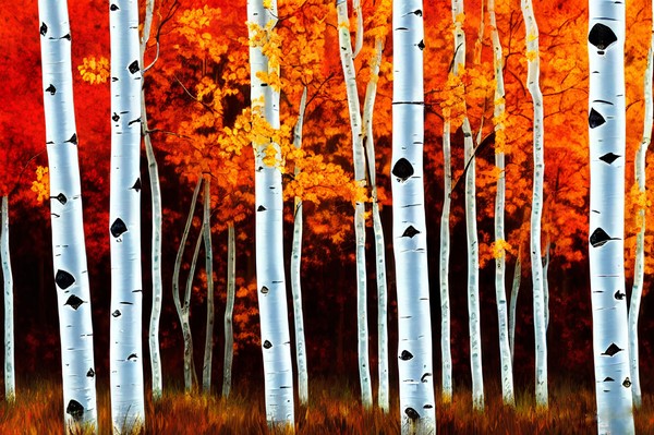 Aspen Forest Graphic
