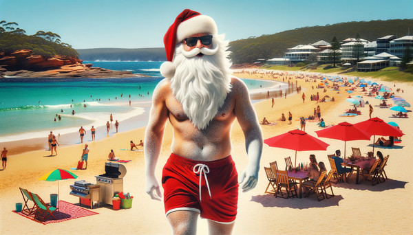 Santa In Australia 2