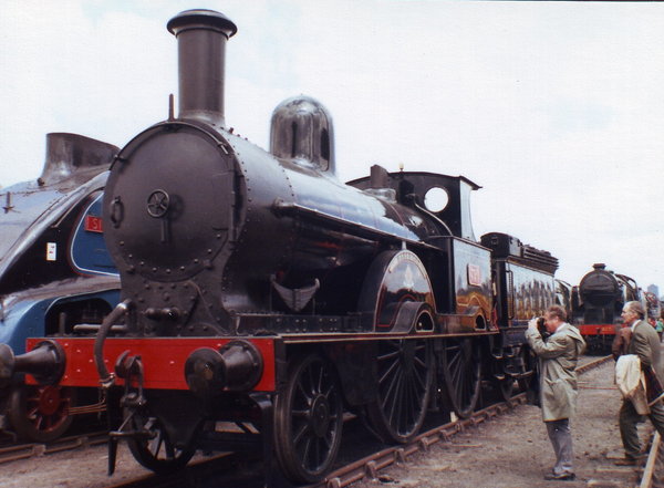 2-4-0 Steam Locomotive