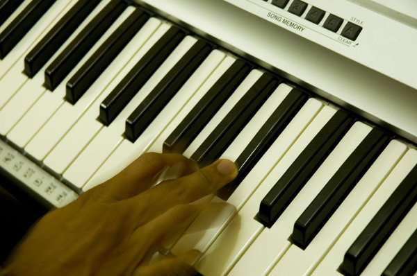 The hand that plays Piano