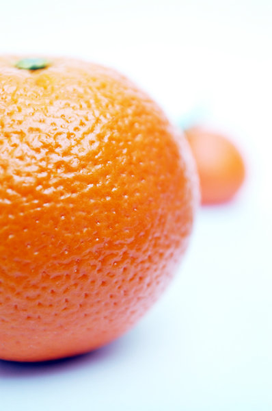 Orange with mandarin.