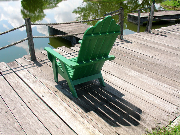 Chair By The Lake