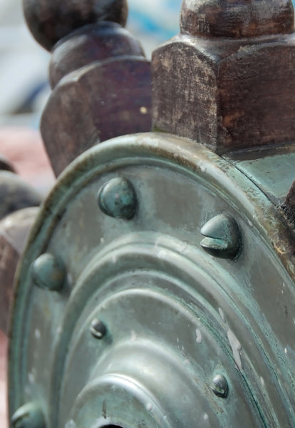 steer wheel close-up