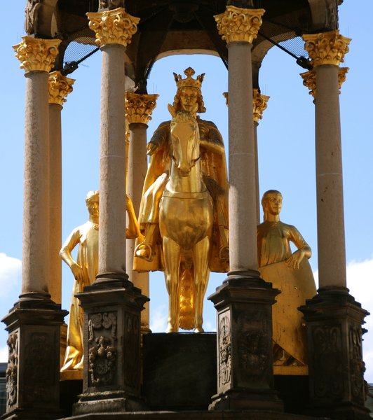 Emperor sculpture