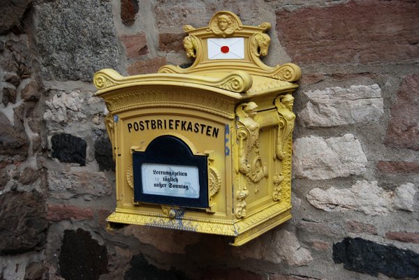 German post box