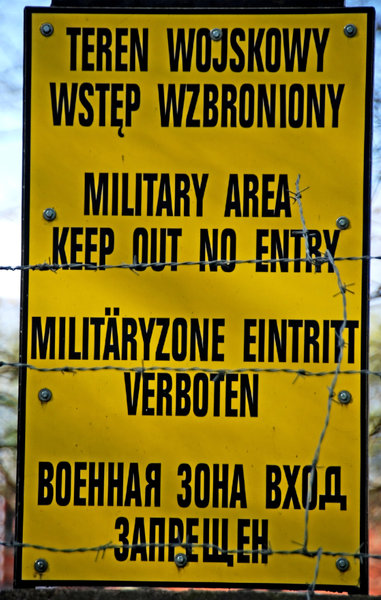 military zone table