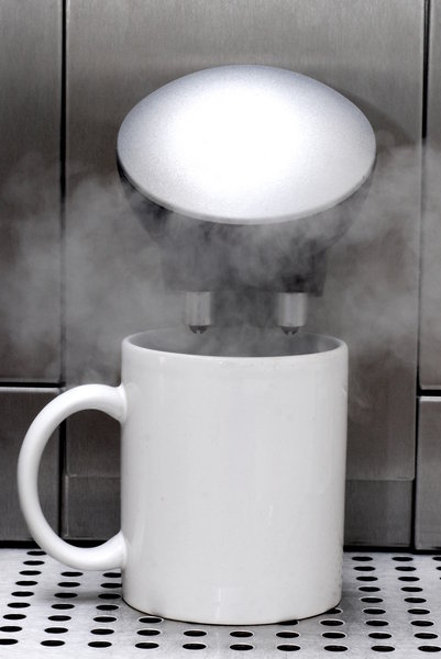 Steam and the coffee pot