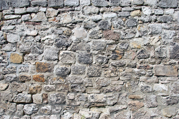 Romanesque stonewall in german