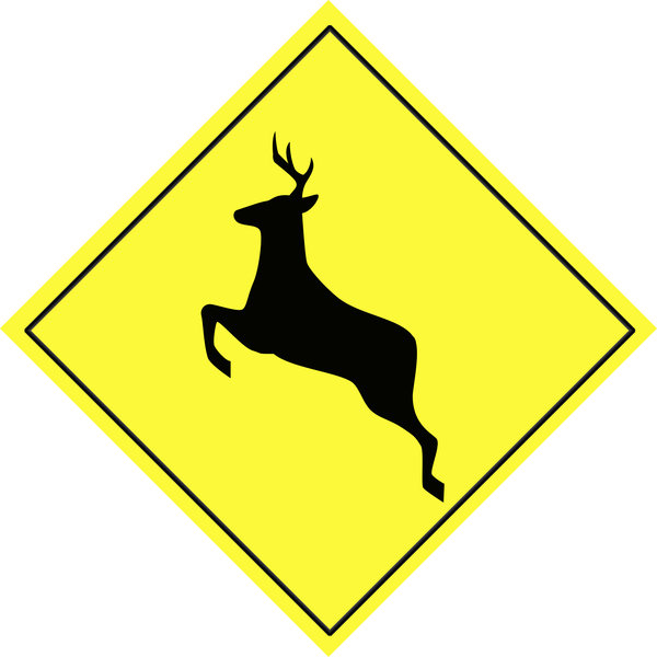 Animal warning sign 2