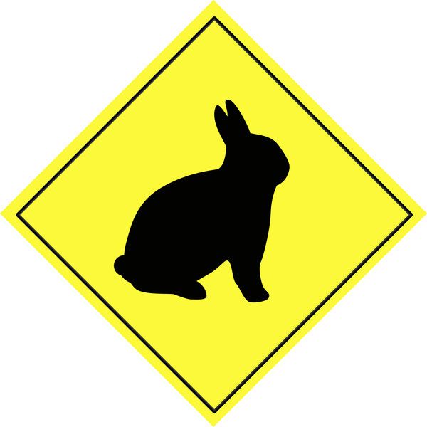 Animal warning sign 4