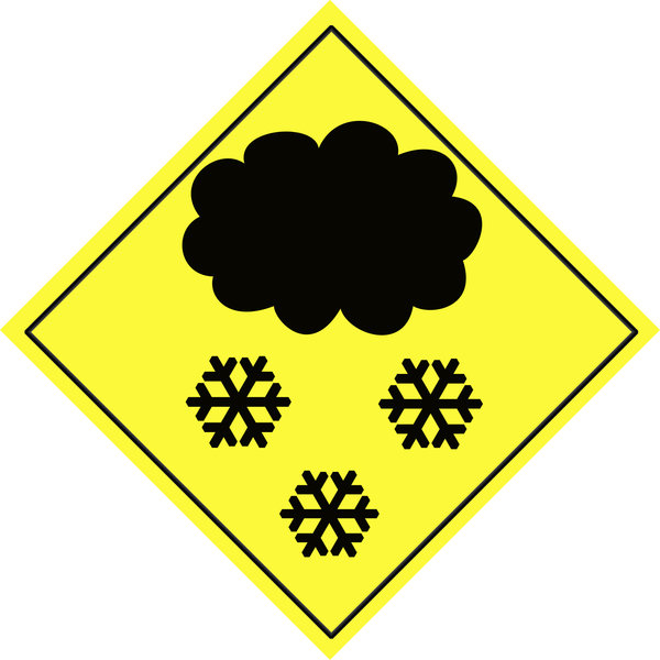 Weather warning sign 3