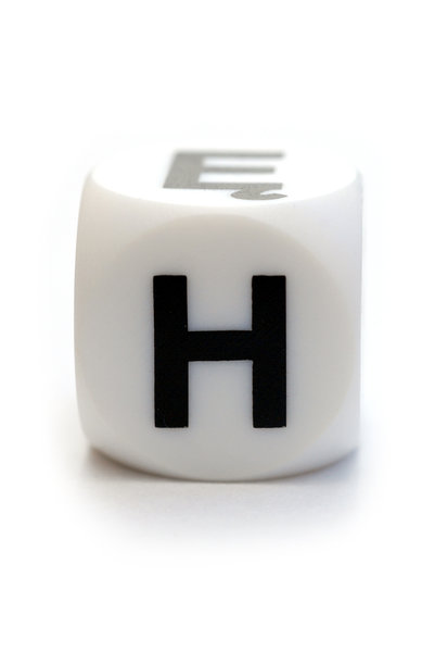 Character H on the cube