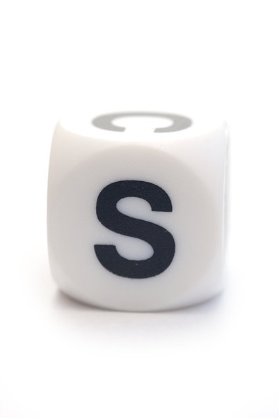 Character S on the dice