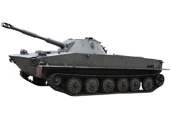 Polish amphibious tank