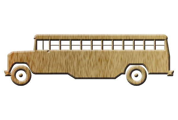 School bus pictogram 6