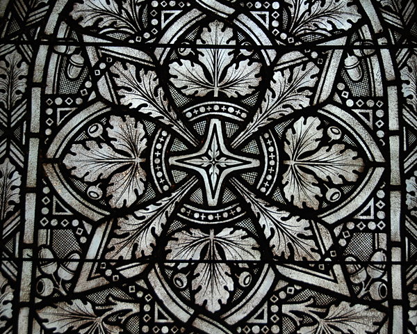 Stained glass pattern 1