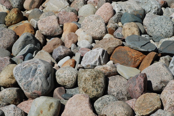 Stones on beach 2