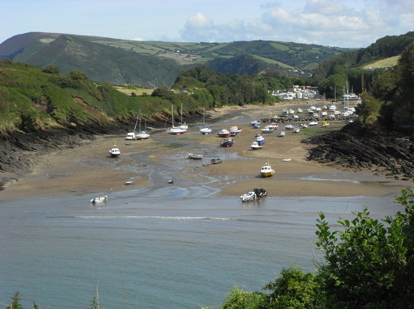 Harbour at low tide