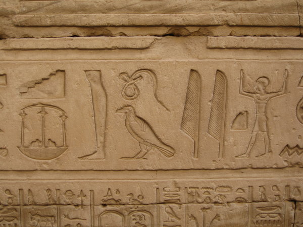 Hieroglyph writting