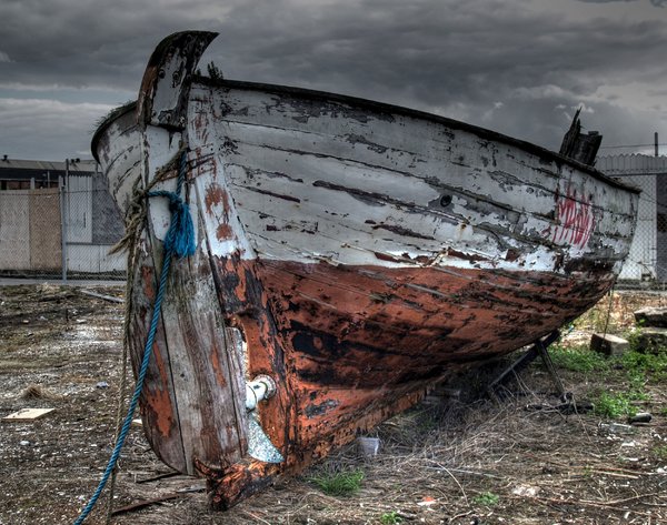 Used boat - HDR