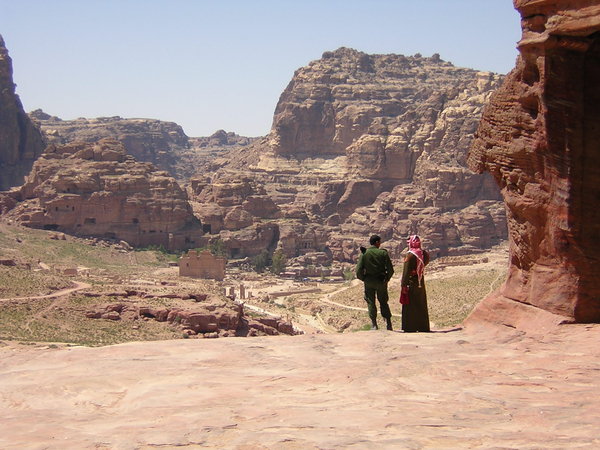 Petra, view from the Urn Templ