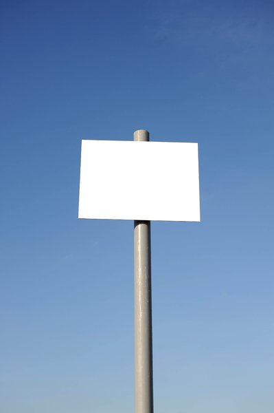 Blank Sign 1