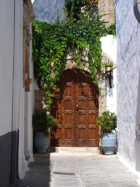 Doorway on the Isle Of Symi