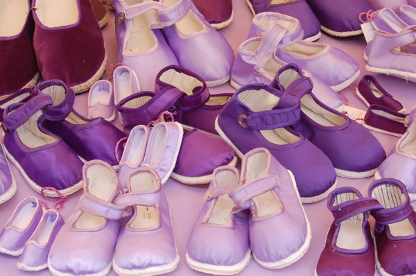 Lavender shoes