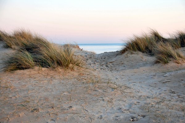 Dunes, sand, sea
