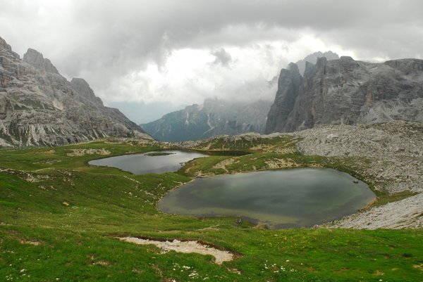 Tarns in Italian Alp