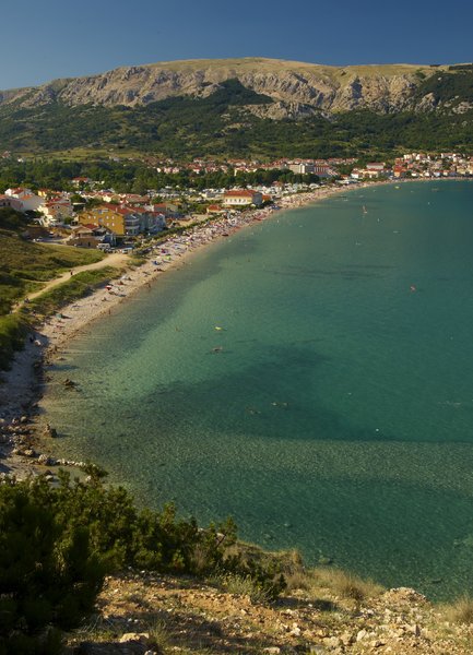 Baska Bay, Croatia