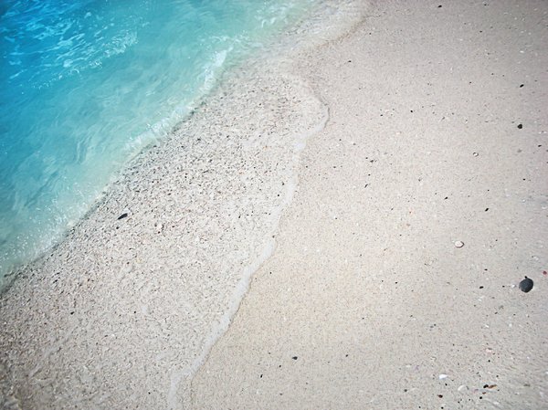 Water and sand