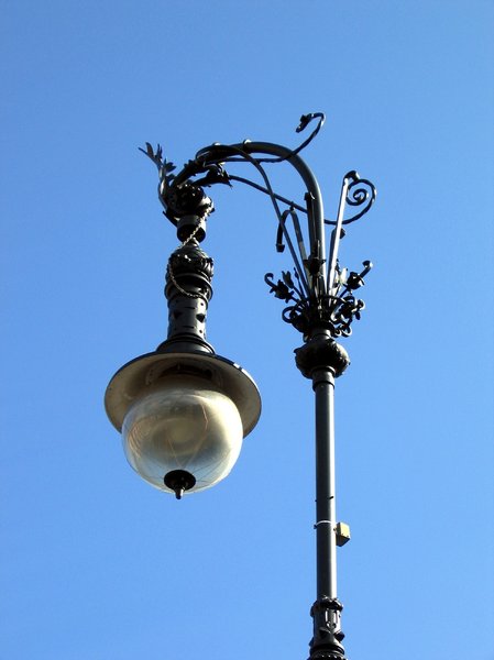 wrought-iron street lamp 2