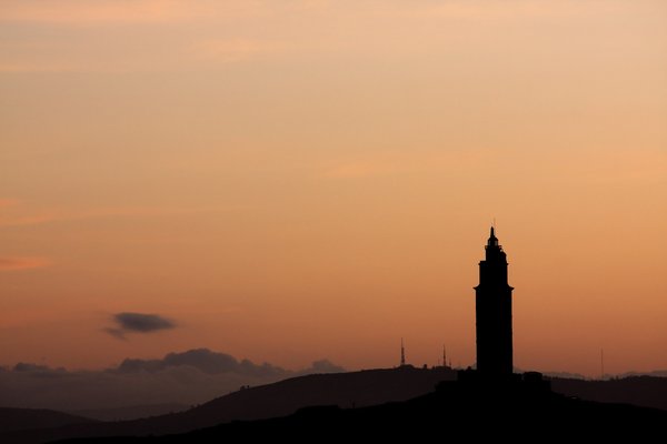 Sunrise & tower