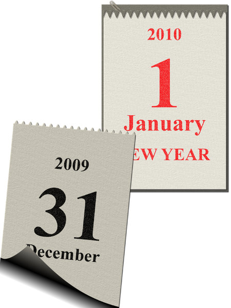 new year's calendar 1