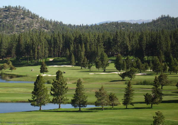 Lake Tahoe's golf course