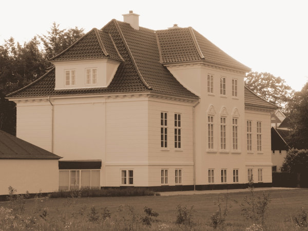 Manor House in Sepia