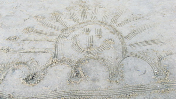 Sand drawings