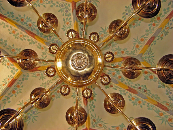 Aalum Church detail - ceiling