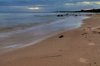Footprints on the beach - HDR