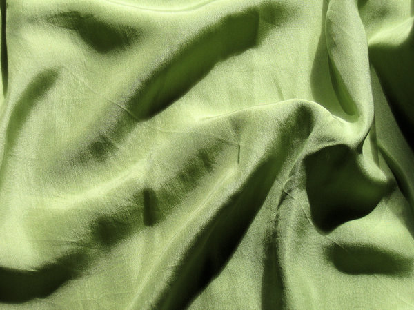 green silk texture