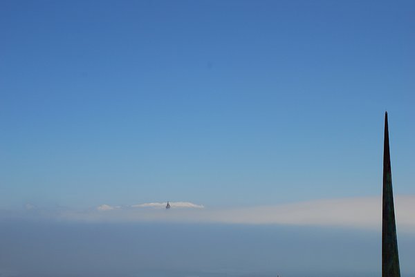 The fog & the Tower of Hércul