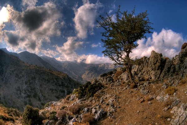 Mountain top - HDR