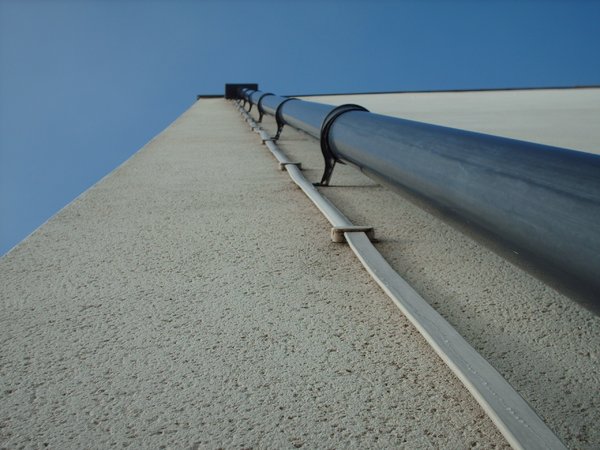 Drain pipe in perspective