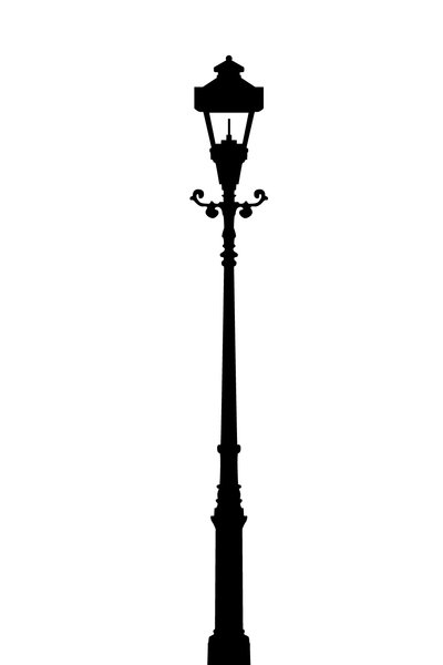 Silhouettes Lampposts