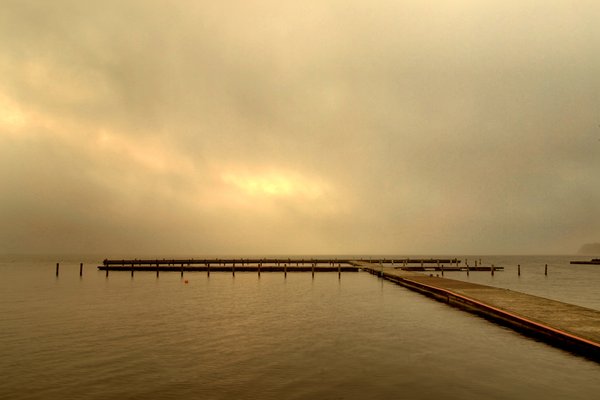 Misty morning - HDR